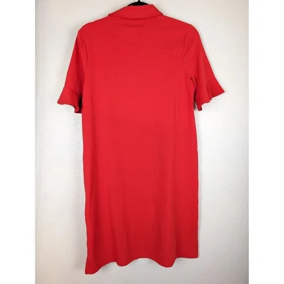 Chico's Zenergy UPF Shirt Dress Relaxed Athleisure Casual Preppy Polo Golf - Picture 10 of 14